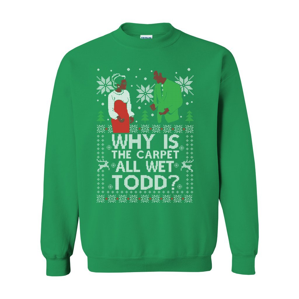 Carpet All Wet Todd Couples Ugly Christmas Sweaters - Image 5