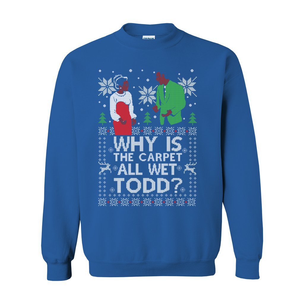 Carpet All Wet Todd Couples Ugly Christmas Sweaters - Image 4