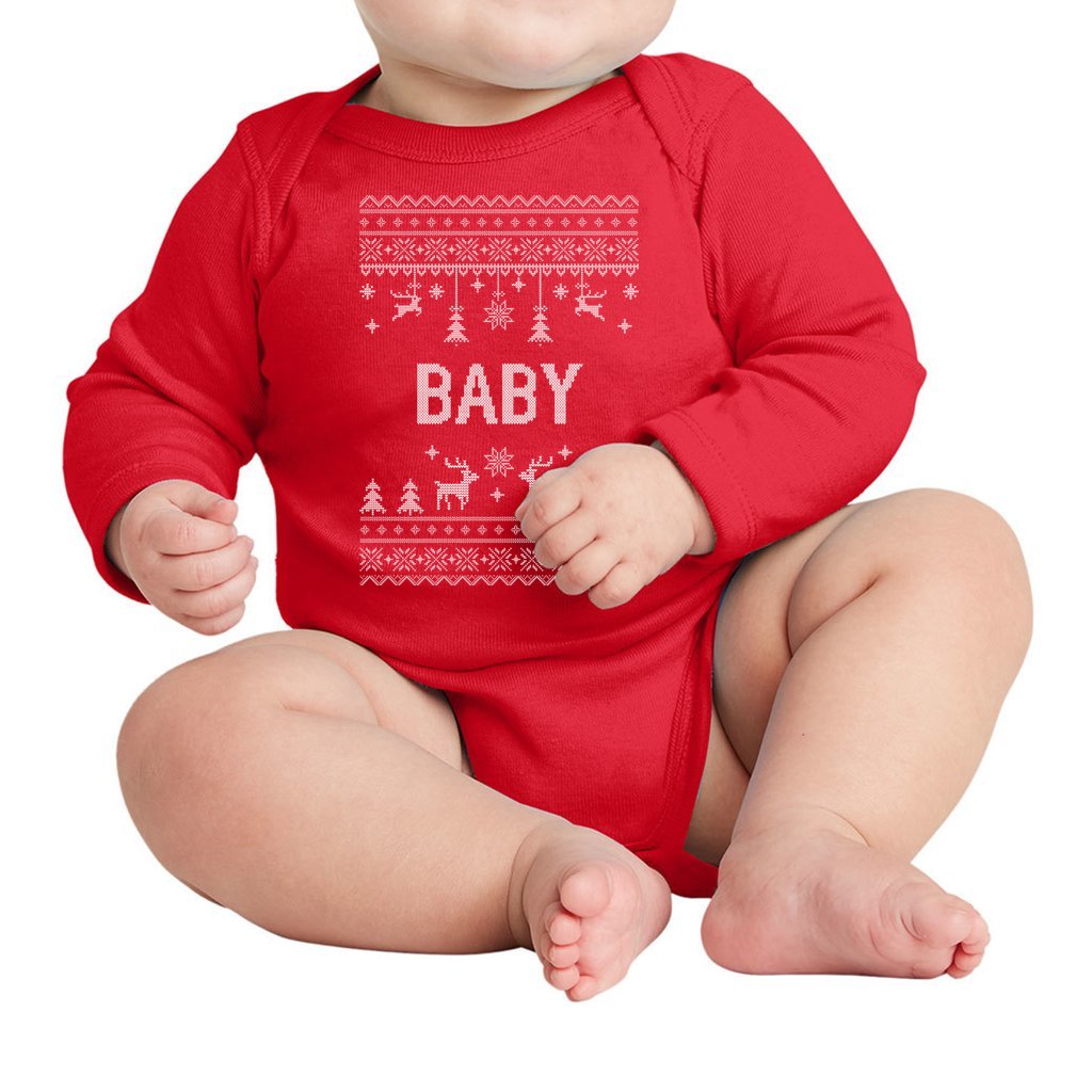 Christmas Family Matching Sweaters For Baby