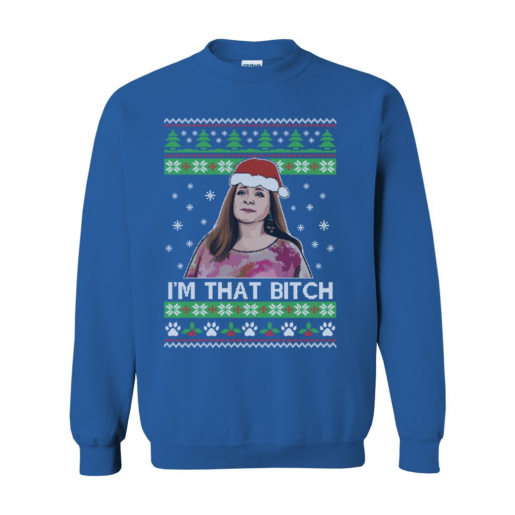 I'm That Bitch Couples Ugly Christmas Sweaters - Image 4
