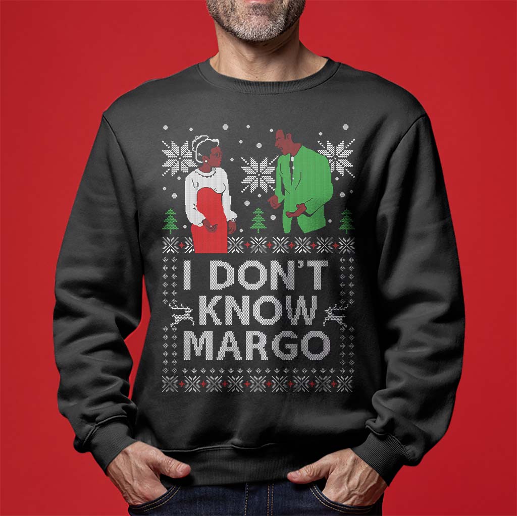 I Don't Know Margo Couples Ugly Christmas Sweaters