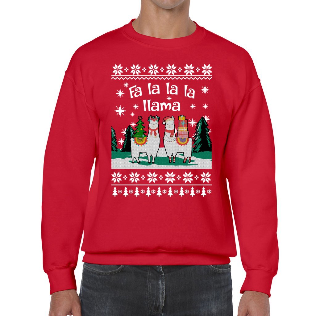 Llama Christmas Sweater - Image 4