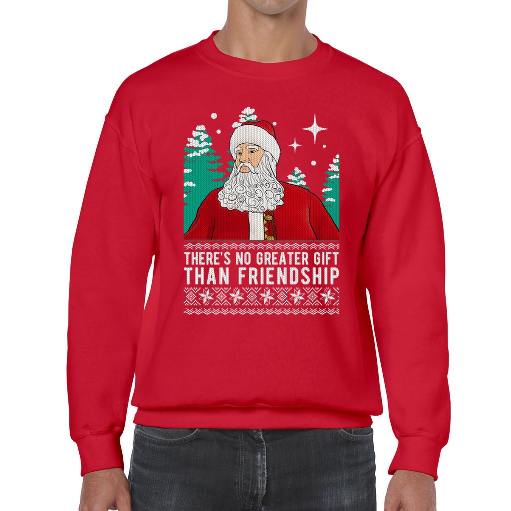 No Greater Gift Than Friendship Christmas Sweater - Image 4