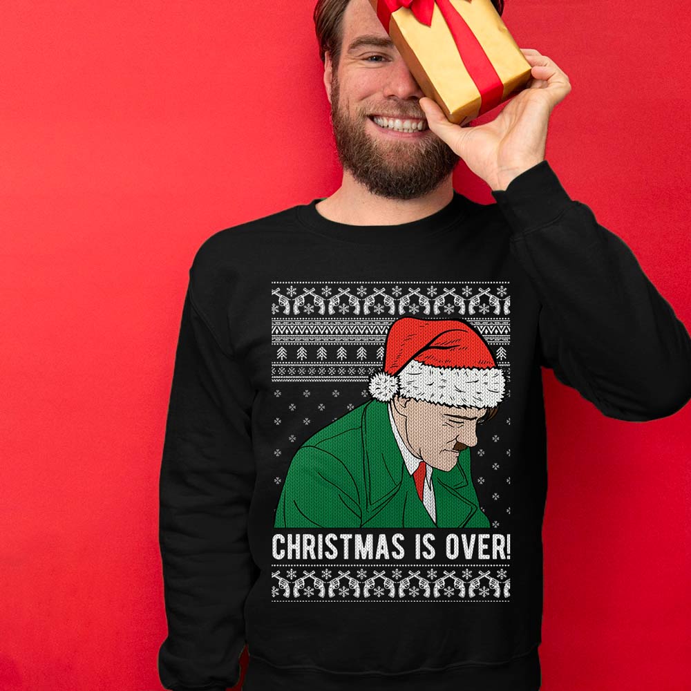 Hitler Downfall Men's Ugly Christmas Sweater