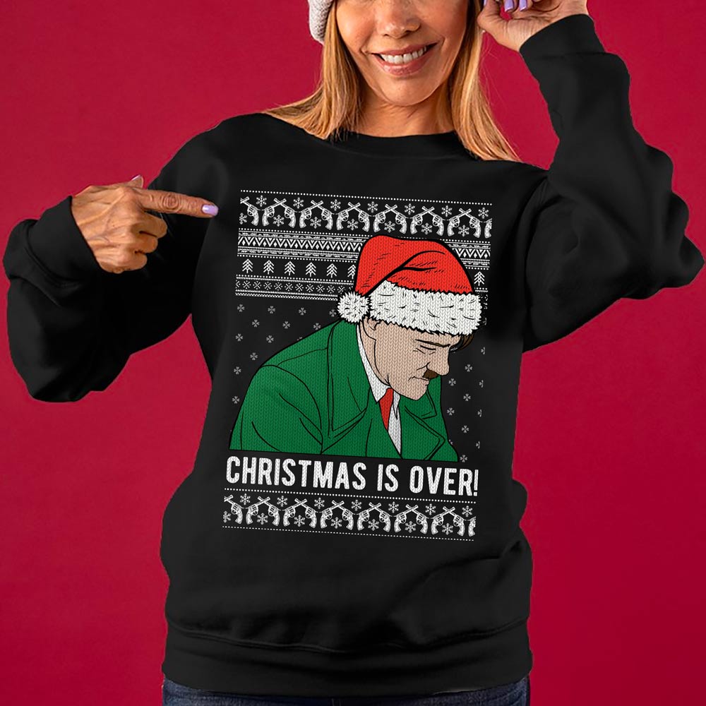 Hitler Downfall Women's Ugly Christmas Sweater