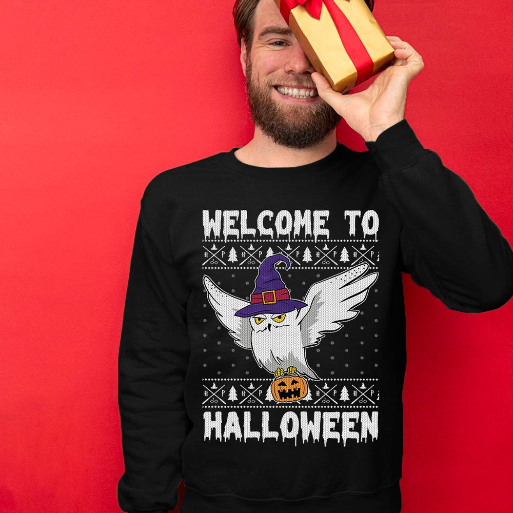 Harry Potter Owl Halloween Sweater Men