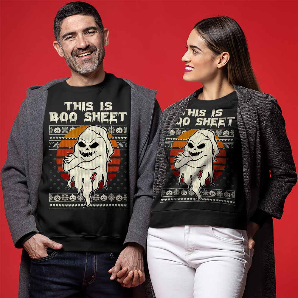 This Is Boo Sheet Ugly Sweater