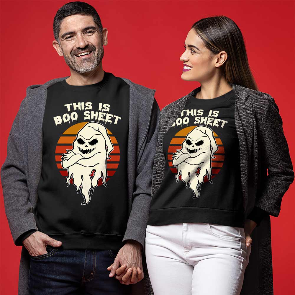 This Is Boo Sheet Halloween Sweater