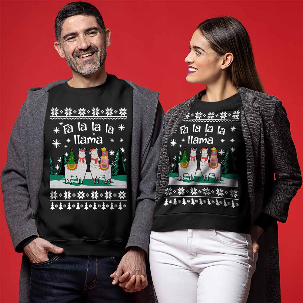 Llama Christmas Sweater
