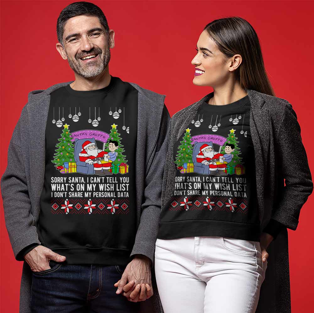 Funny Data Santa Ugly Christmas Sweater
