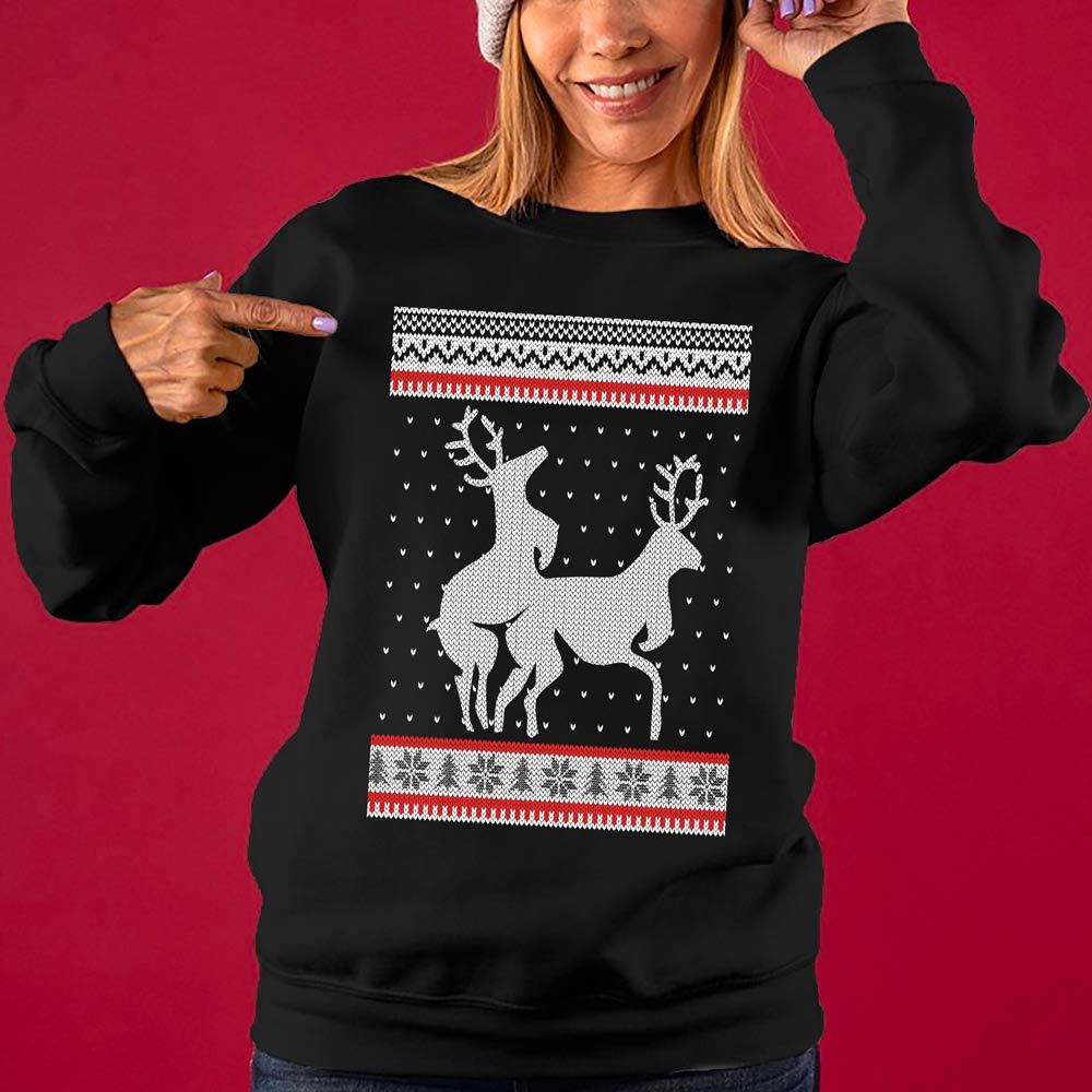 Dirty Women's Ugly Christmas Sweater