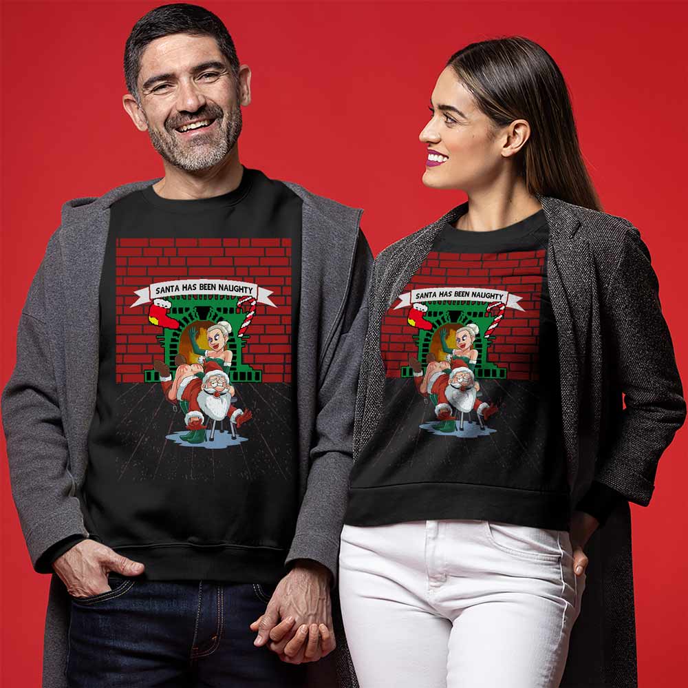 Santa Has Been Naughty Christmas Sweater
