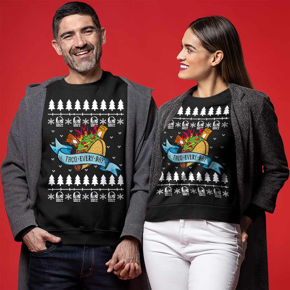 Taco Bell F&B Christmas Sweater