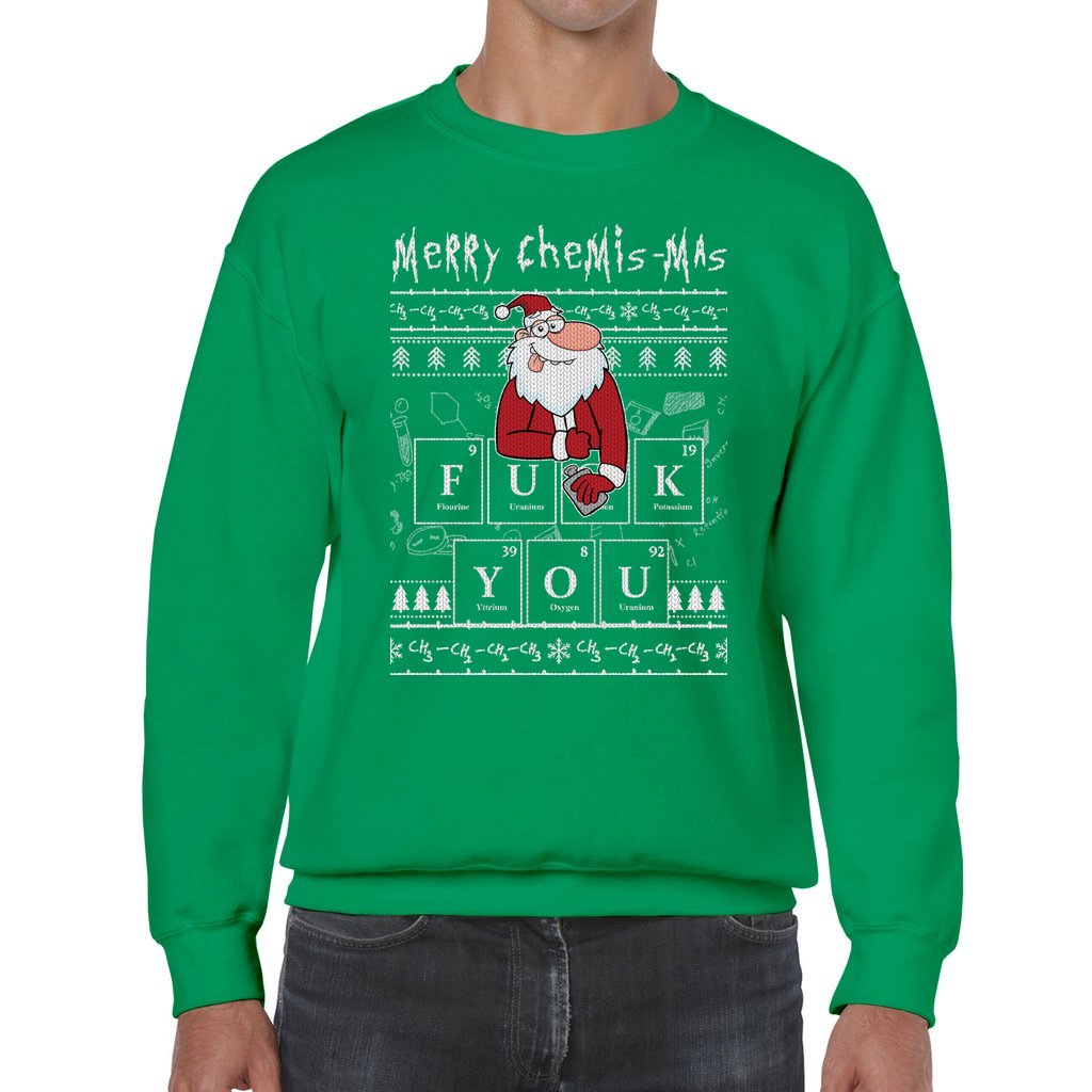 Merry Chemis-mas Chemistry Christmas Sweater - Image 6