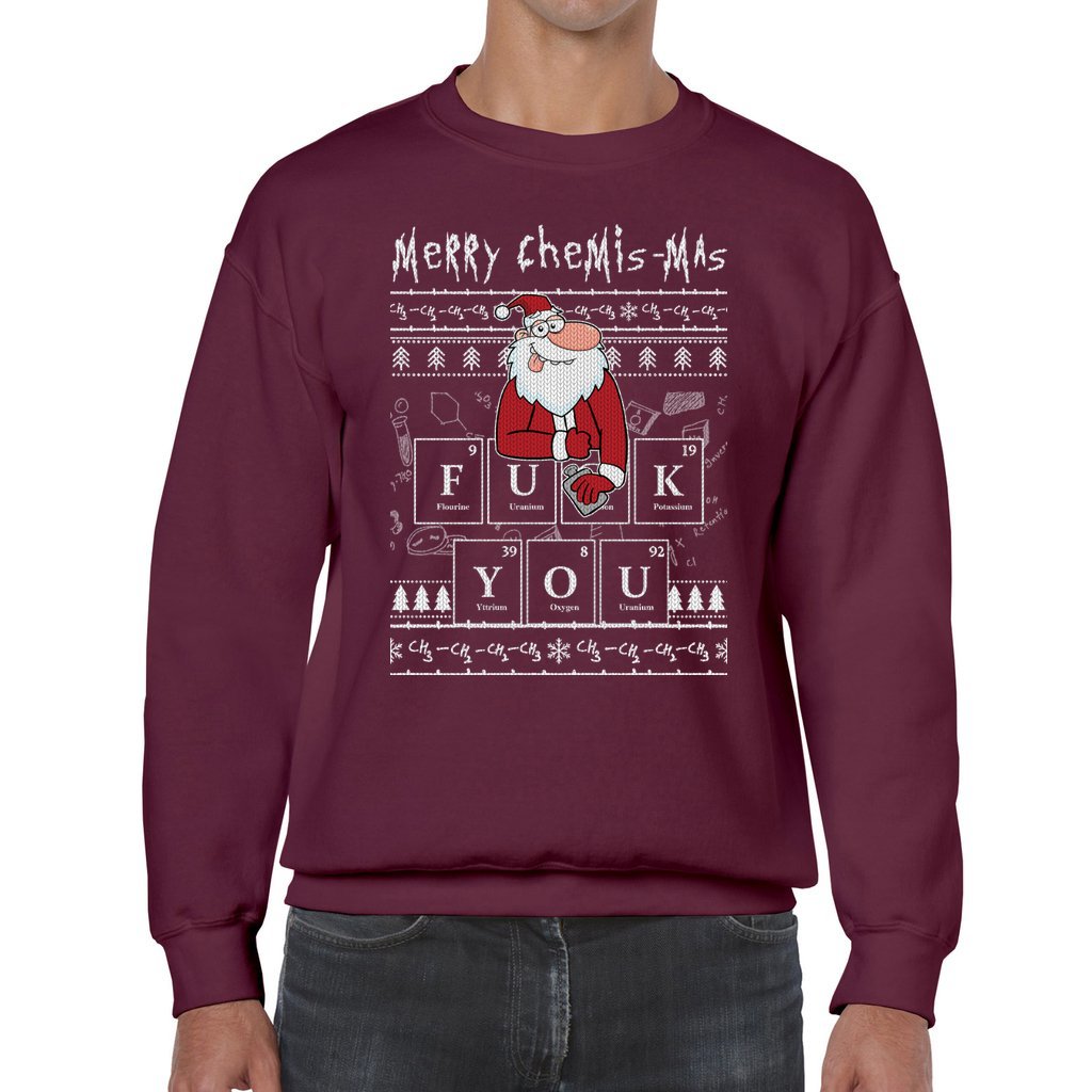 Merry Chemis-mas Chemistry Christmas Sweater - Image 8