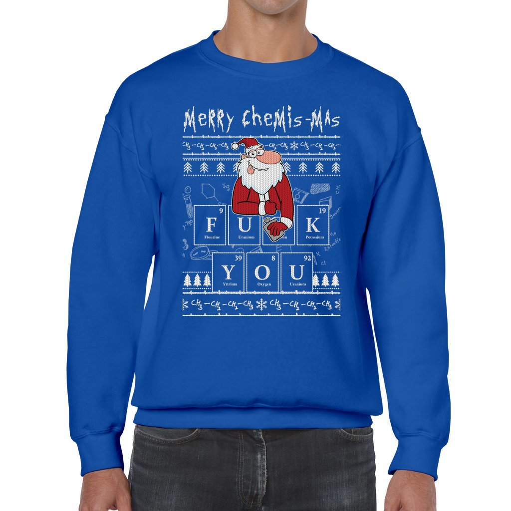 Merry Chemis-mas Chemistry Christmas Sweater - Image 5
