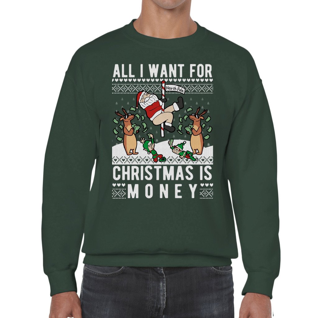 All I Want For Christmas Is Money Christmas Sweater - Image 9