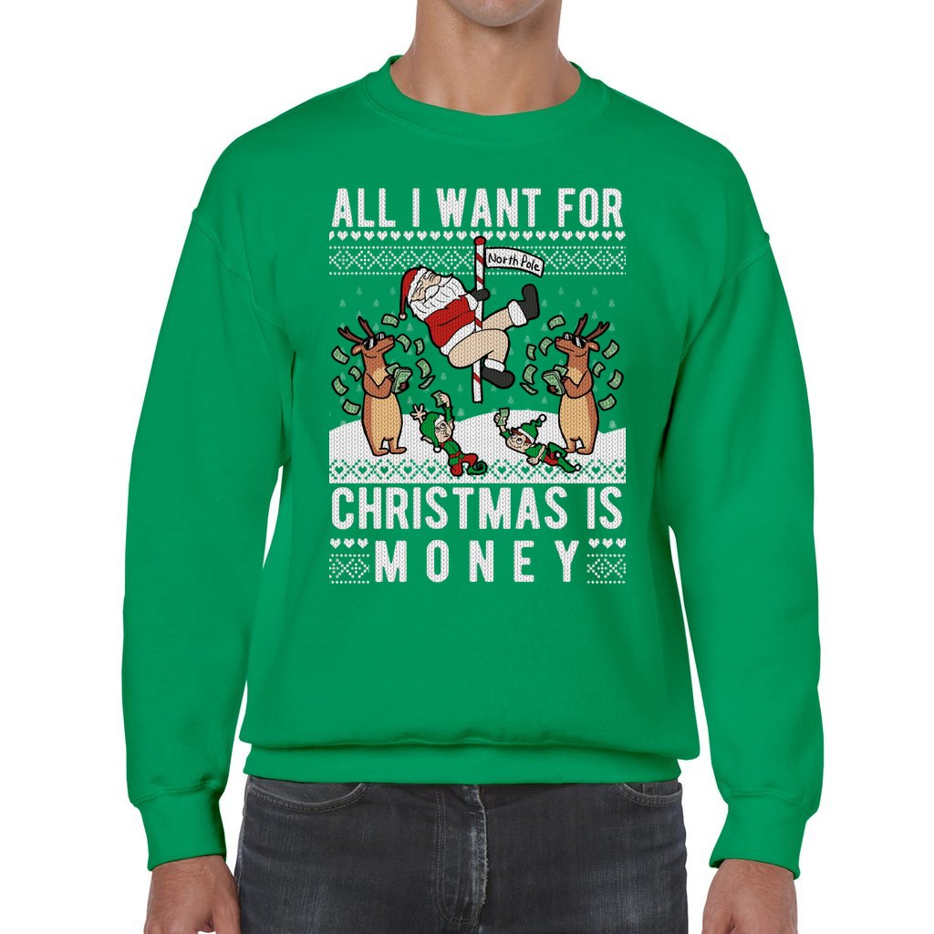 All I Want For Christmas Is Money Christmas Sweater - Image 6