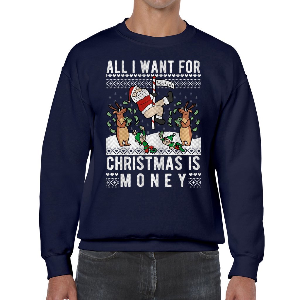 All I Want For Christmas Is Money Christmas Sweater - Image 7