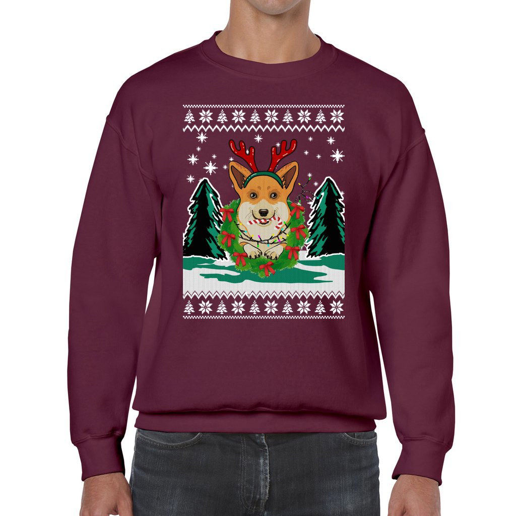 Corgi Women's Ugly Christmas Sweater - Image 6