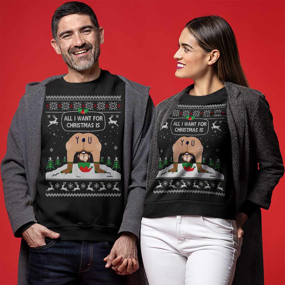 All I Want For Christmas Is You Ugly Christmas Sweater