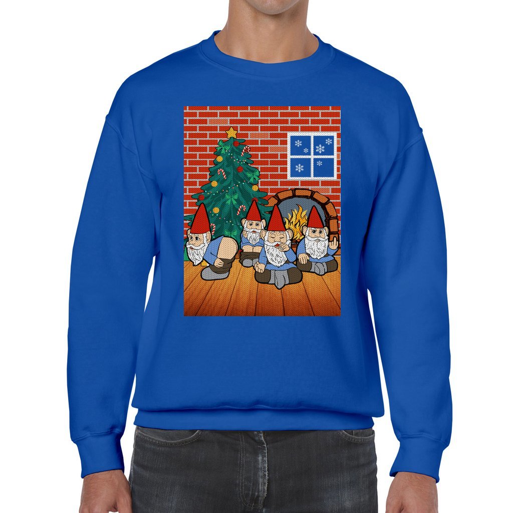 Naughty Gnome Ugly Christmas Sweater - Image 5