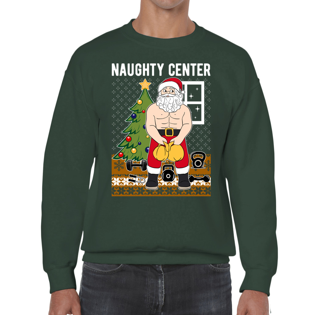 Naughty Santa Claus Ugly Christmas Sweater - Image 9