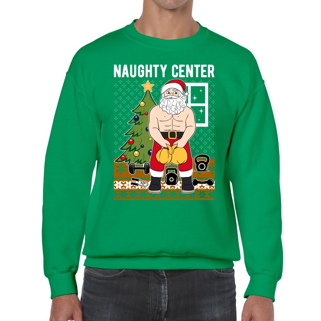 Naughty Santa Claus Ugly Christmas Sweater - Image 6