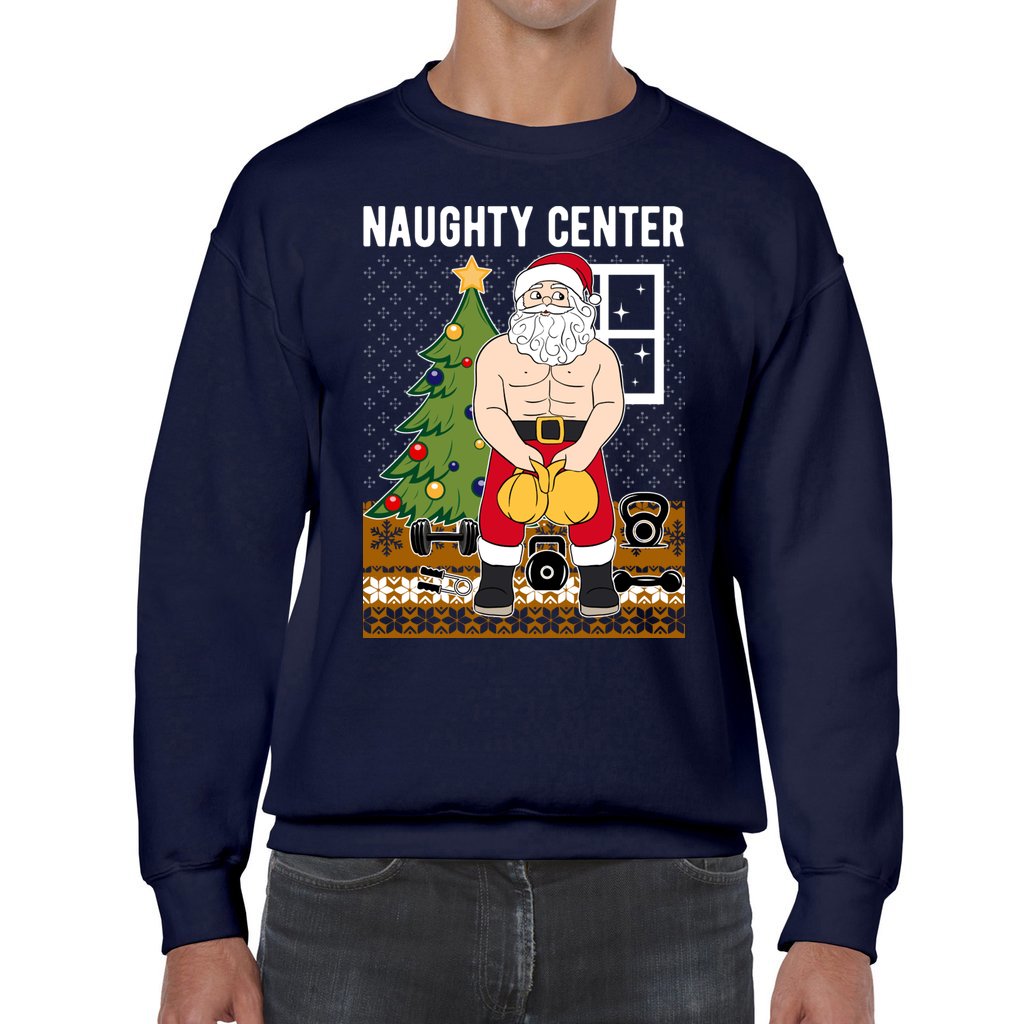 Naughty Santa Claus Ugly Christmas Sweater - Image 7