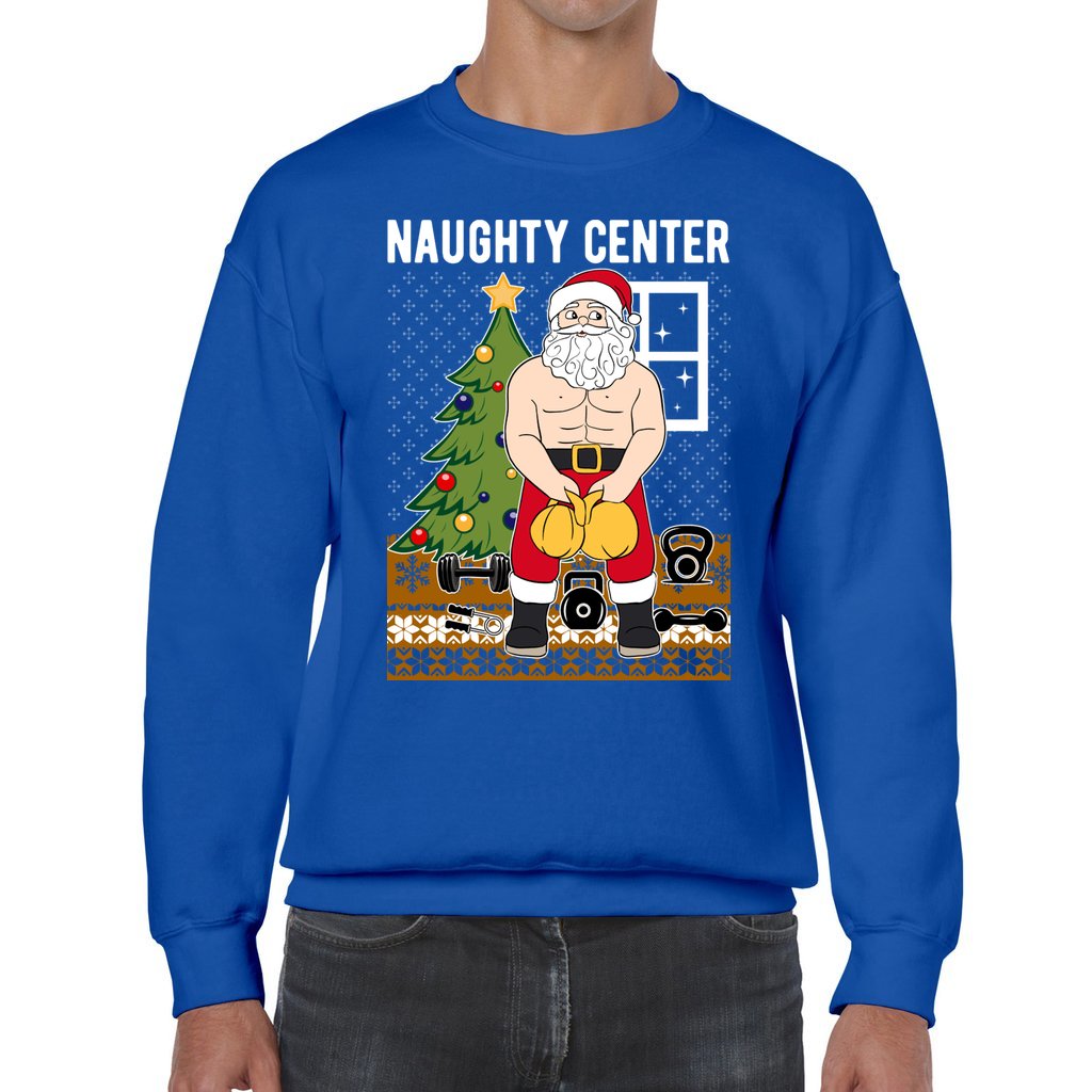 Naughty Santa Claus Ugly Christmas Sweater - Image 5