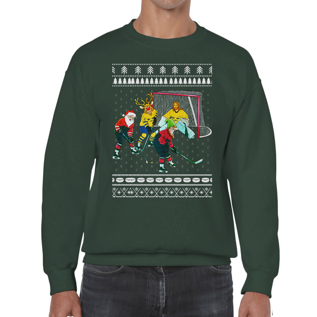 Hockey Men's Ugly Christmas Sweater - Image 7