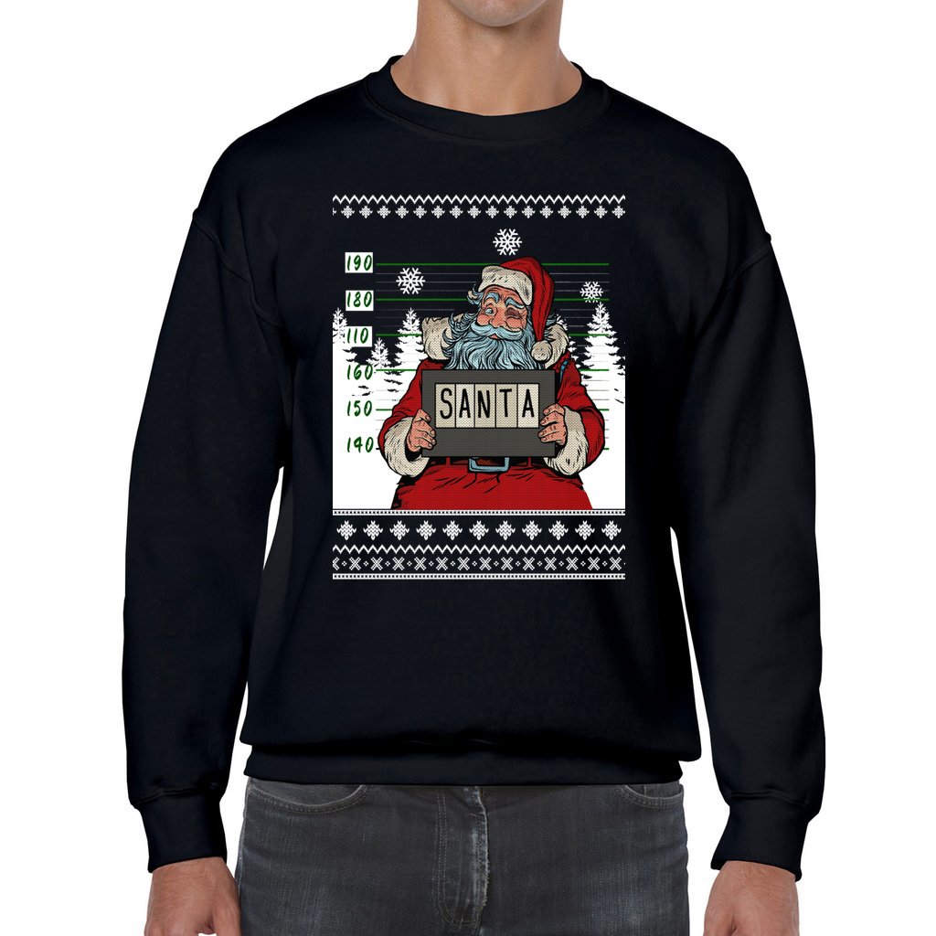 Santa Jail Ugly Christmas Sweater - Image 10