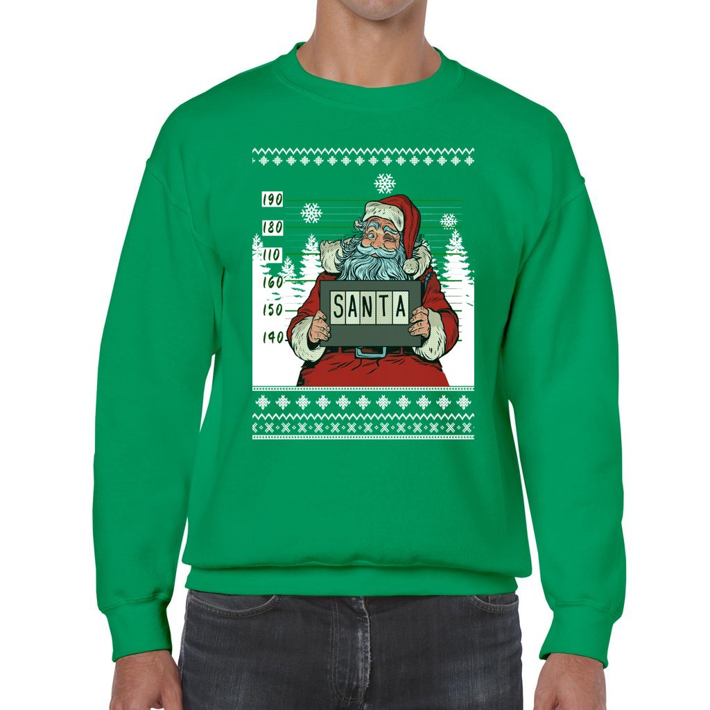 Santa Jail Ugly Christmas Sweater - Image 6