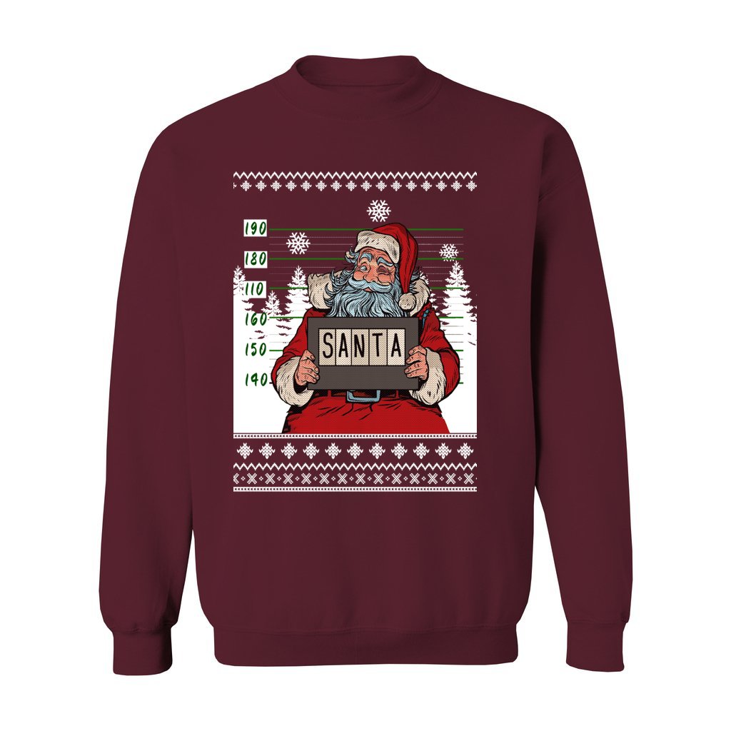 Santa Jail Women's Ugly Christmas Sweater - Image 6