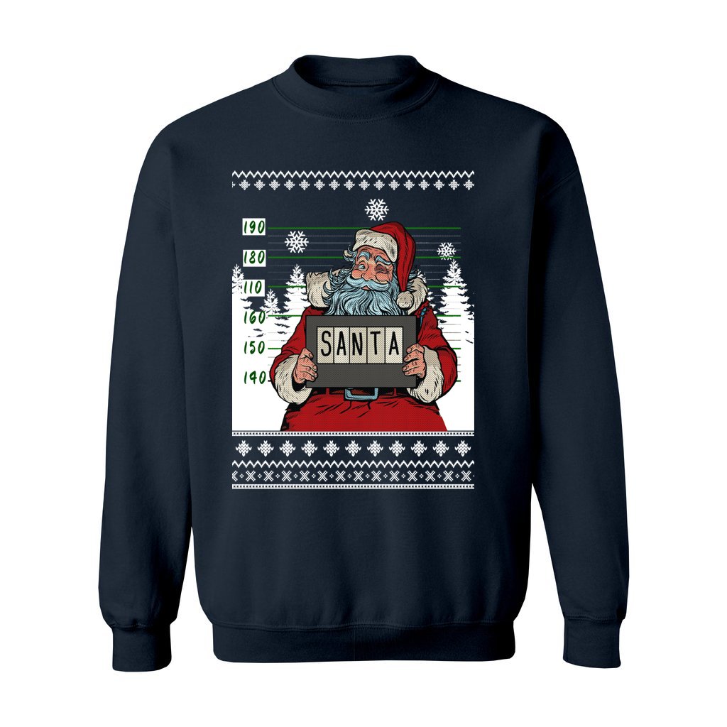 Santa Jail Women's Ugly Christmas Sweater - Image 5