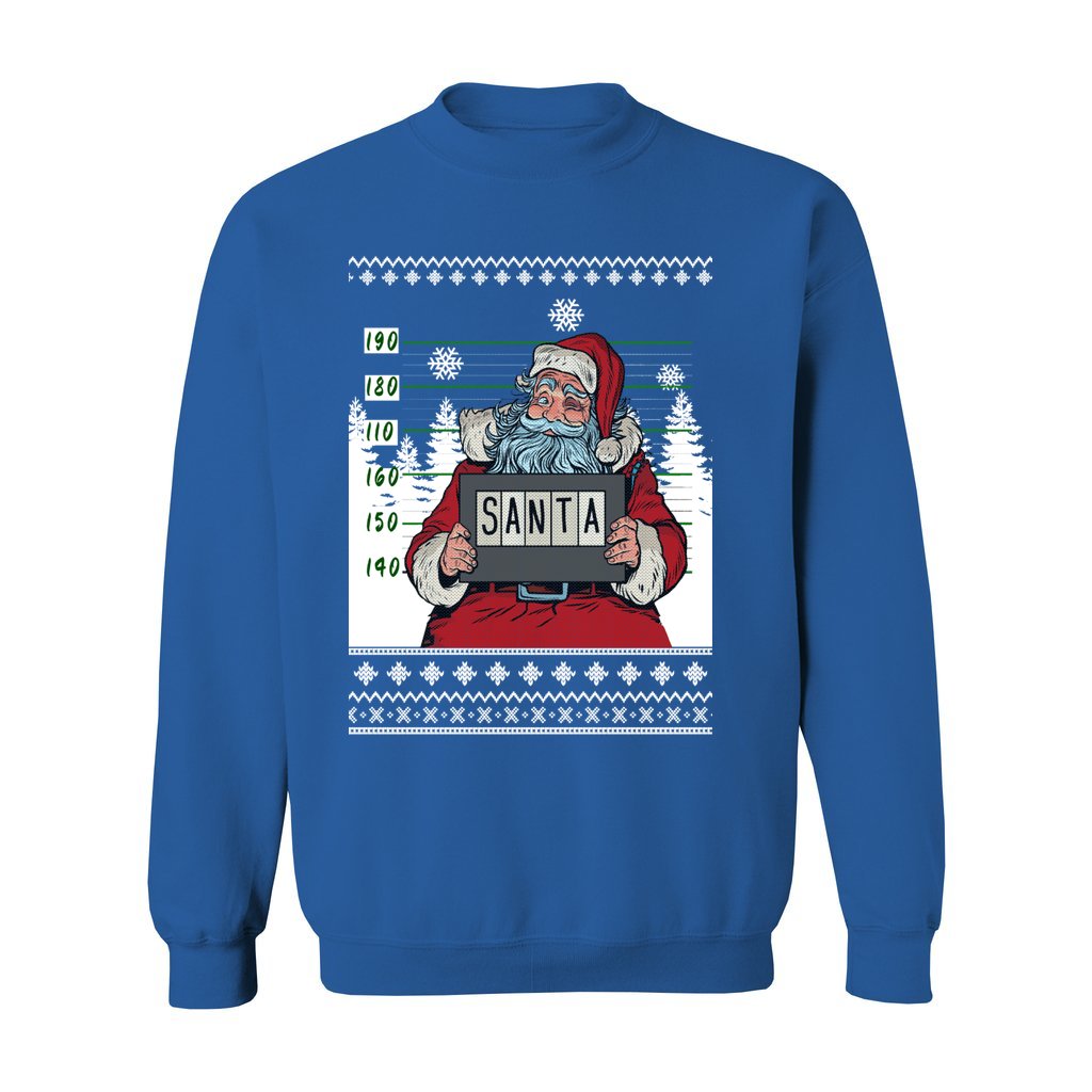 Santa Jail Women's Ugly Christmas Sweater - Image 3
