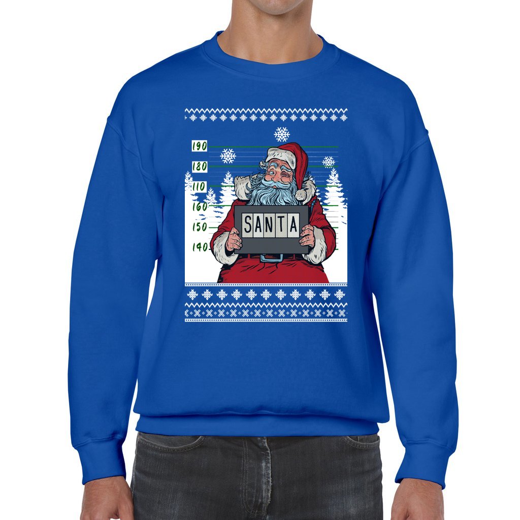 Santa Jail Ugly Christmas Sweater - Image 5