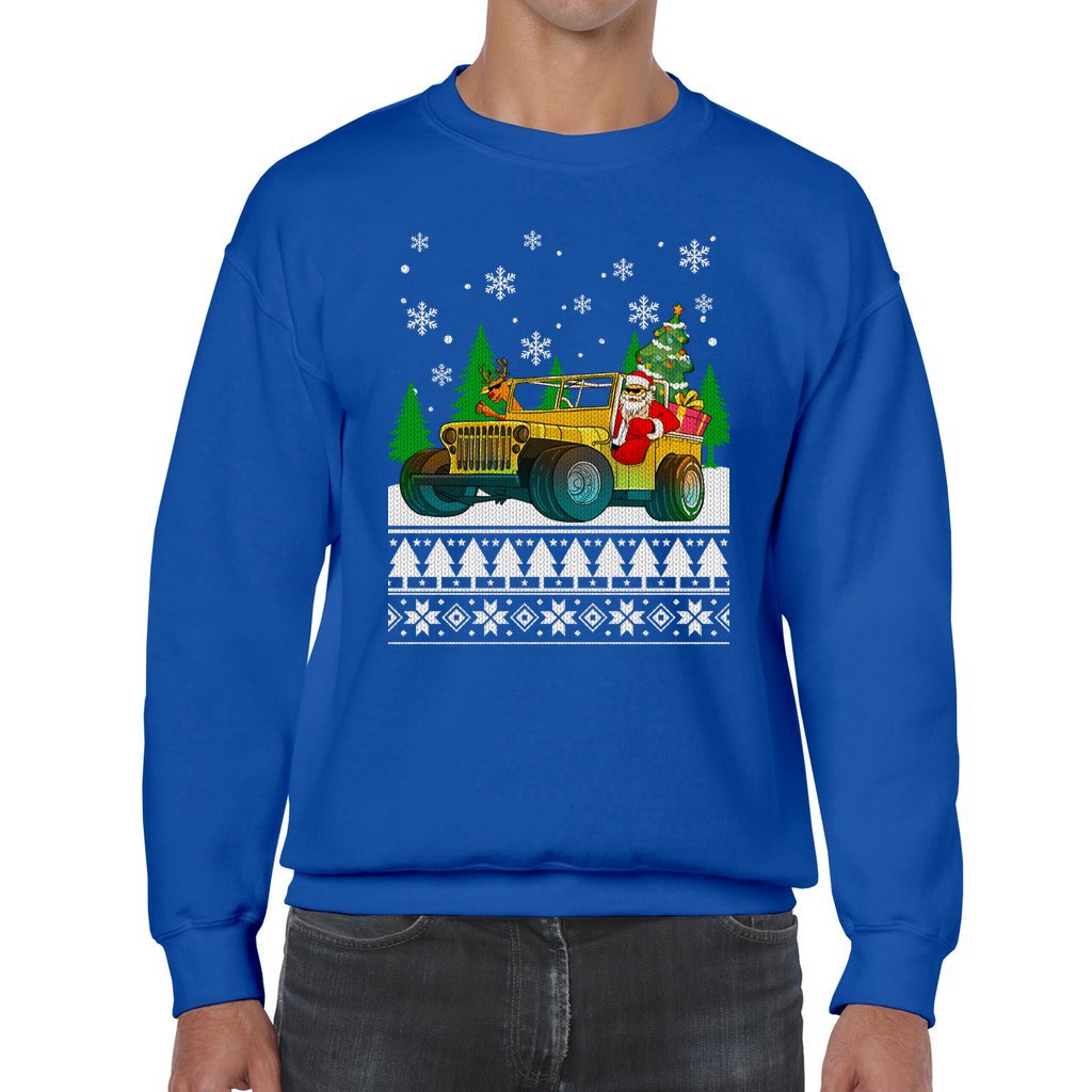 Jeep Men's Ugly Christmas Sweater - Image 3