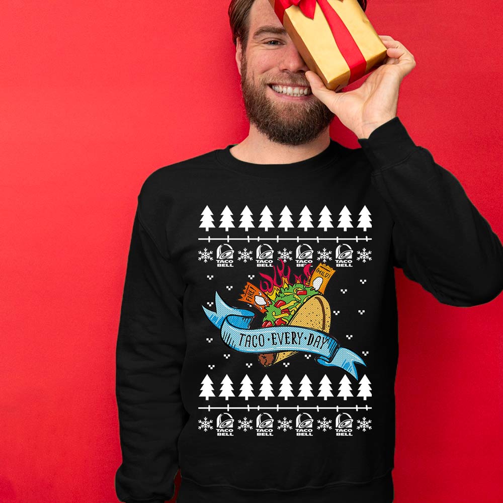 Funny Taco Ugly Christmas Sweater