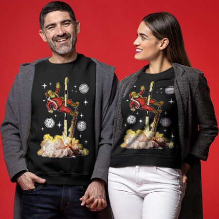 Spacex Falcon Ugly Christmas Sweater