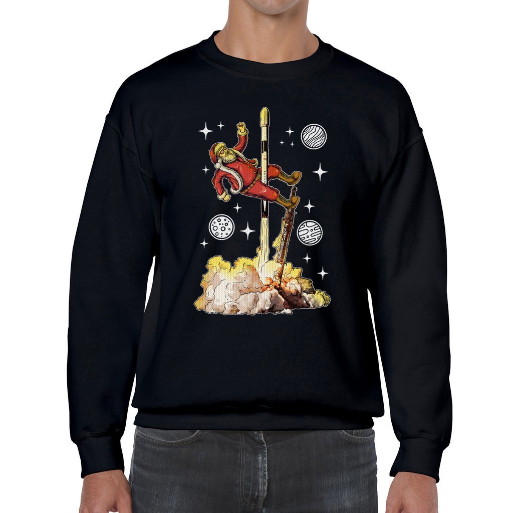 Spacex Falcon Men's Ugly Christmas Sweater - Image 8